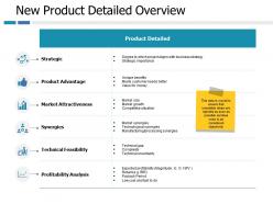New product detailed overview ppt portfolio professional