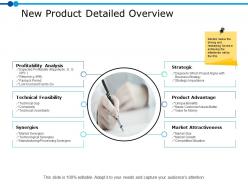 New product detailed overview ppt powerpoint presentation gallery samples