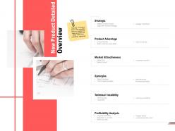 New Product Detailed Overview Ppt Powerpoint Presentation Styles Templates