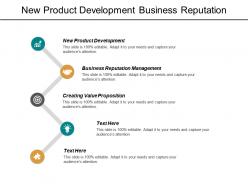 New product development business reputation management creating value proposition cpb