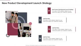 New Product Development Launch Strategy In Powerpoint And Google Slides Cpb