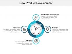 New product development ppt powerpoint presentation gallery objects cpb
