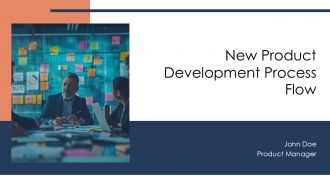 New Product Development Process Flow PPT Structure AT