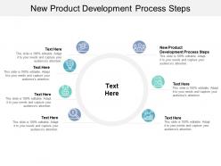 New product development process steps ppt powerpoint presentation professional designs cpb
