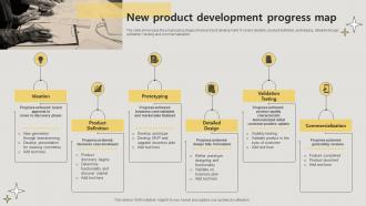 New Product Development Progress Map