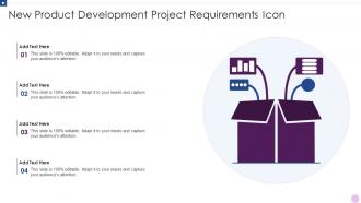 New Product Development Project Requirements Icon