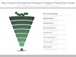 New product development research diagram powerpoint guide