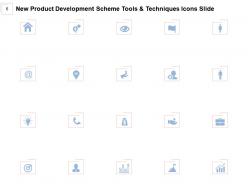 New product development scheme tools and techniques powerpoint presentation slides