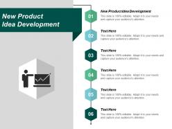 New product idea development ppt powerpoint presentation file graphics template cpb