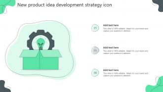 New Product Idea Development Strategy Icon