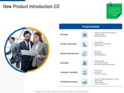 New product introduction gap factor strategies for customer targeting ppt structure