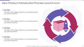 New Product Introduction Process Launch Icon