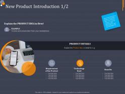 New product introduction product category attractive analysis ppt designs