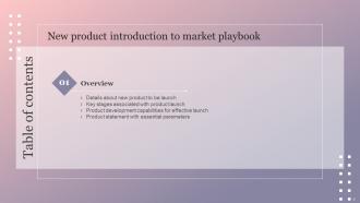 New Product Introduction To Market Playbook Powerpoint Presentation Slides