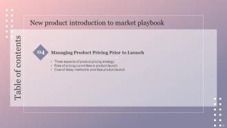 New Product Introduction To Market Playbook Powerpoint Presentation Slides