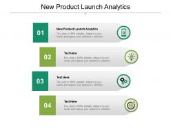New product launch analytics ppt powerpoint presentation portfolio sample cpb