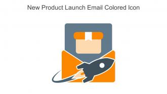 New Product Launch Email Colored Icon In Powerpoint Pptx Png And Editable Eps Format