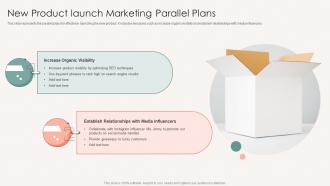 New Product Launch Marketing Parallel Plans