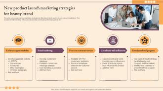 New Product Launch Marketing Strategies For Beauty Brand