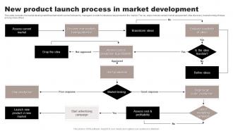 New Product Launch Process In Market Development