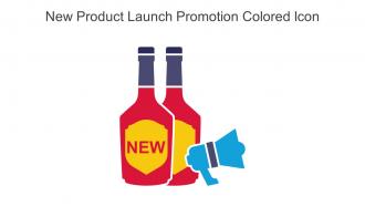 New Product Launch Promotion Colored Icon In Powerpoint Pptx Png And Editable Eps Format
