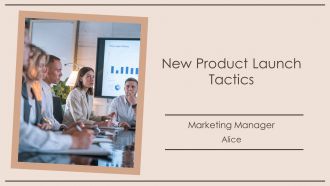 New Product Launch Tactics PPT PowerPoint AT