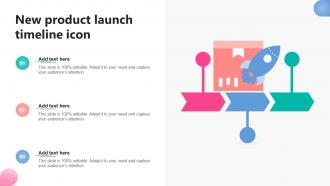 New Product Launch Timeline Icon