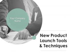 New product launch tools and techniques powerpoint presentation slides