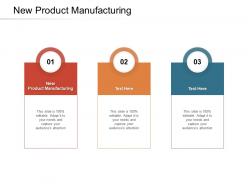 New product manufacturing ppt powerpoint presentation professional clipart cpb