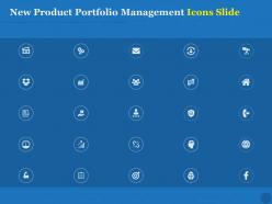New product portfolio management icons slide ppt powerpoint slides