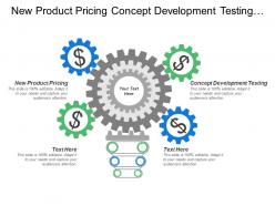 New product pricing concept development testing business analysis