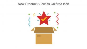 New Product Success Colored Icon In Powerpoint Pptx Png And Editable Eps Format