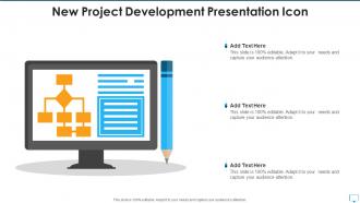 New project development presentation icon
