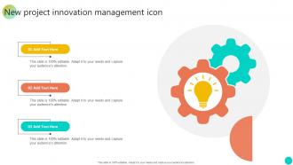New Project Innovation Management Icon