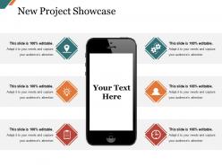 New project showcase presentation diagrams