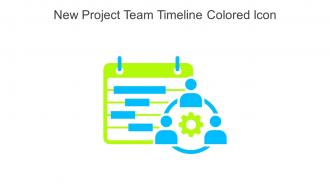 New Project Team Timeline Colored Icon In Powerpoint Pptx Png And Editable Eps Format