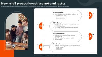 New Retail Product Launch Promotional Tactics