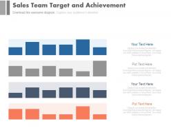 New sales team target and achievement powerpoint slides