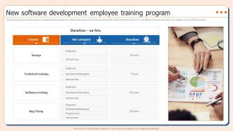 New Software Development Employee Training Program