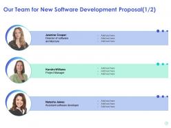 New software development proposal powerpoint presentation slides