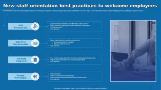 New Staff Orientation Best Practices To Welcome Employees