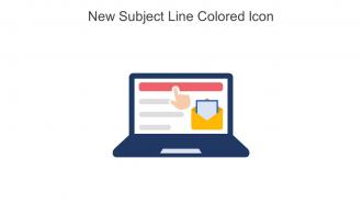 New Subject Line Colored Icon In Powerpoint Pptx Png And Editable Eps Format