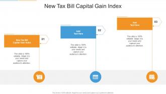New Tax Bill Capital Gain Index In Powerpoint And Google Slides Cpb