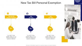 New Tax Bill Personal Exemption In Powerpoint And Google Slides Cpb