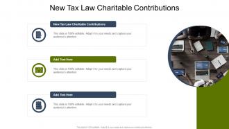 New Tax Law Charitable Contributions In Powerpoint And Google Slides Cpb