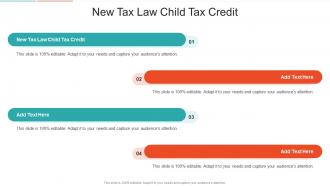 New Tax Law Child Tax Credit In Powerpoint And Google Slides Cpb