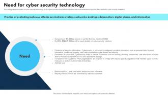 New Technologies Need For Cyber Security Technology