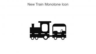 New Train Monotone Icon In Powerpoint Pptx Png And Editable Eps Format