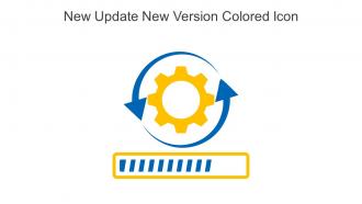 New Update New Version Colored Icon In Powerpoint Pptx Png And Editable Eps Format