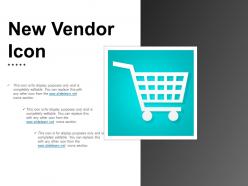 New vendor icon powerpoint slide backgrounds